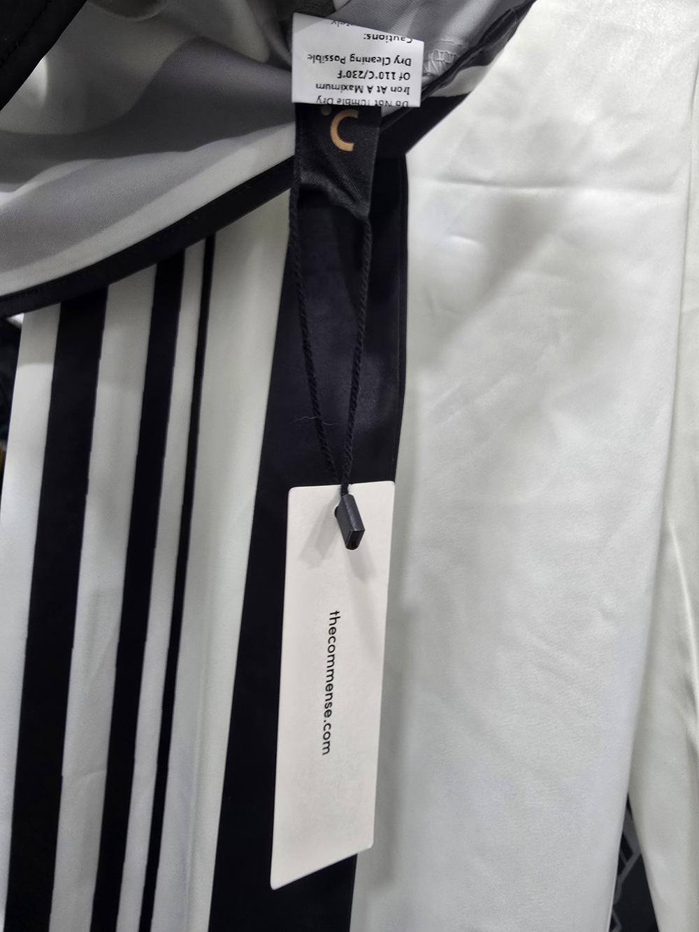 Commense Black & White Wide-Leg Two-Piece Set - Picture 8 of 11